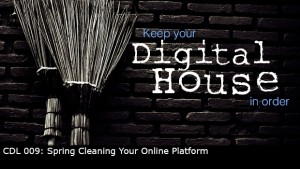 CDL 009 – Spring Cleaning Your Online Platform