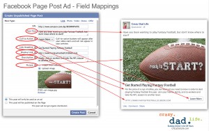 How to Populate a Facebook Unpublished Page Post, Without Screwing Up