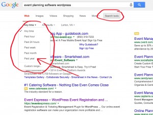 event planning solution