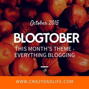 Welcome to Blogtober 2015!